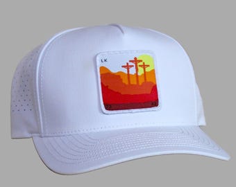 Calvary - Jesus on the Cross | Christian Dri-Fit Perforated Performance Hat