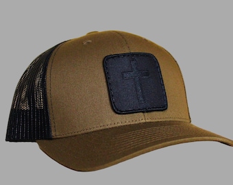 Blackout Cross | Christian Snapback Hat