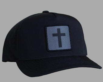 Humble Threads Cross | Christian Dri-Fit Perforated Performance Hat