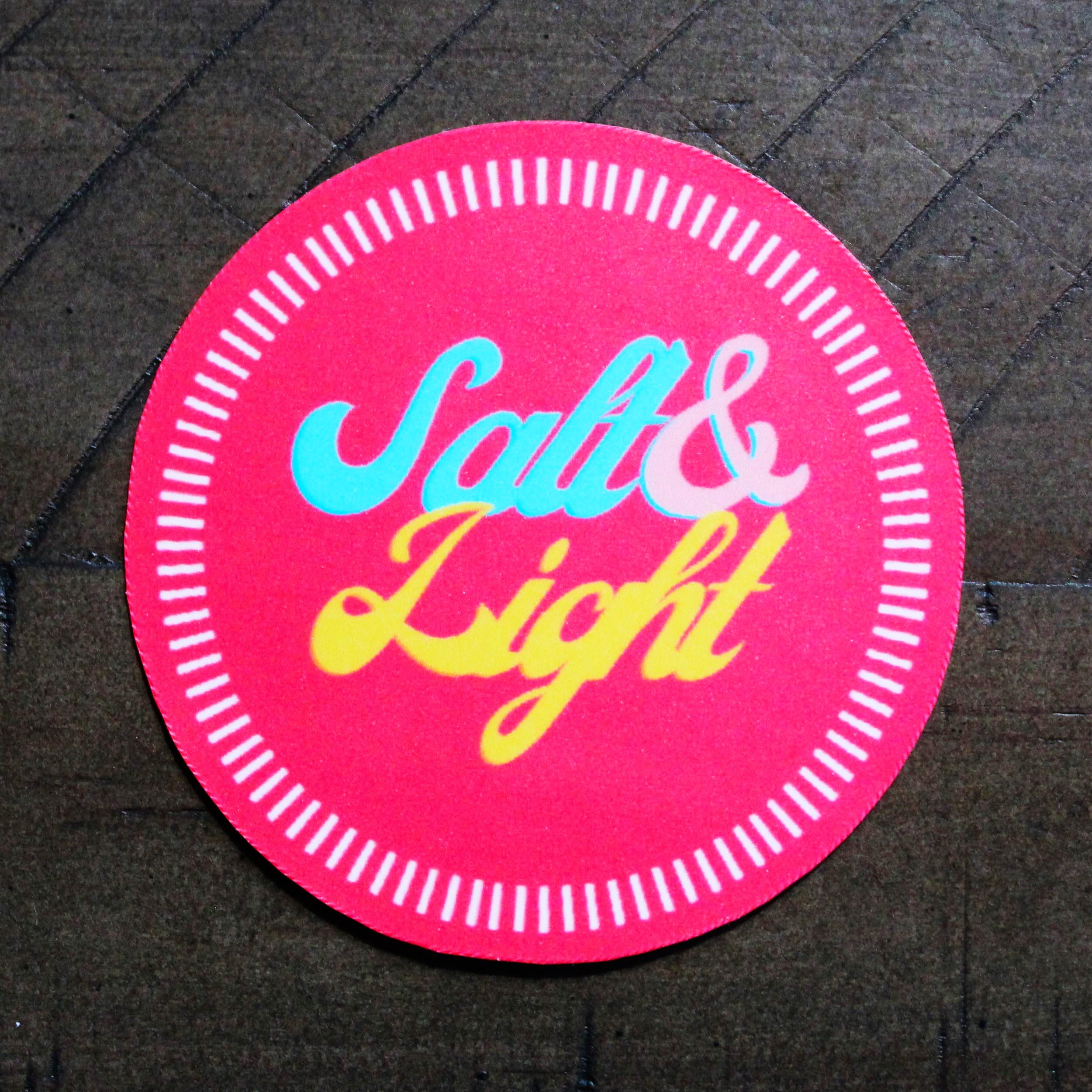 Salt & Light | Christian Laminated Vinyl Sticker/decal - Pink - Etsy