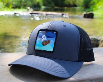 Jesus Calms the Storm | Christian Snapback Adjustable Hat