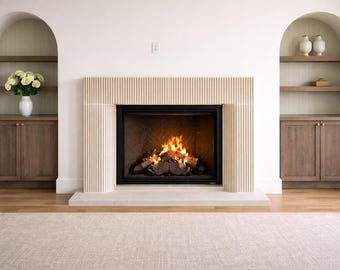Crown Line Cast Stone Fireplace Mantel Surround