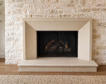Harbor Stone Cast Stone Fireplace Mantel Surround