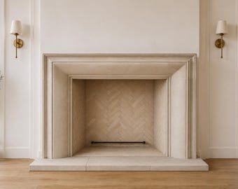 Horizon Hearth Cast Stone Fireplace Mantel Surround