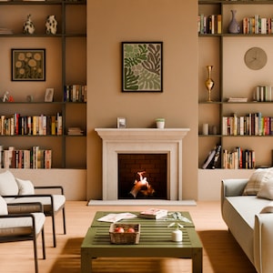 StoneAura Cast Stone Fireplace Mantel Surround