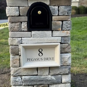 Address Blocks/Address Numbers/Mailbox Numbers/House Numbers/Address Plaque