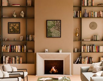Emberstone Cast Stone Fireplace Mantel Surround