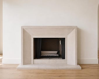 Emberstone Cast Stone Fireplace Mantel Surround