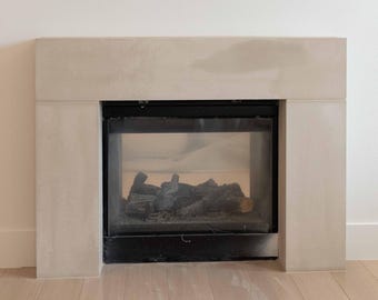 Fireside Retreat Cast Stone Fireplace Mantel Surround