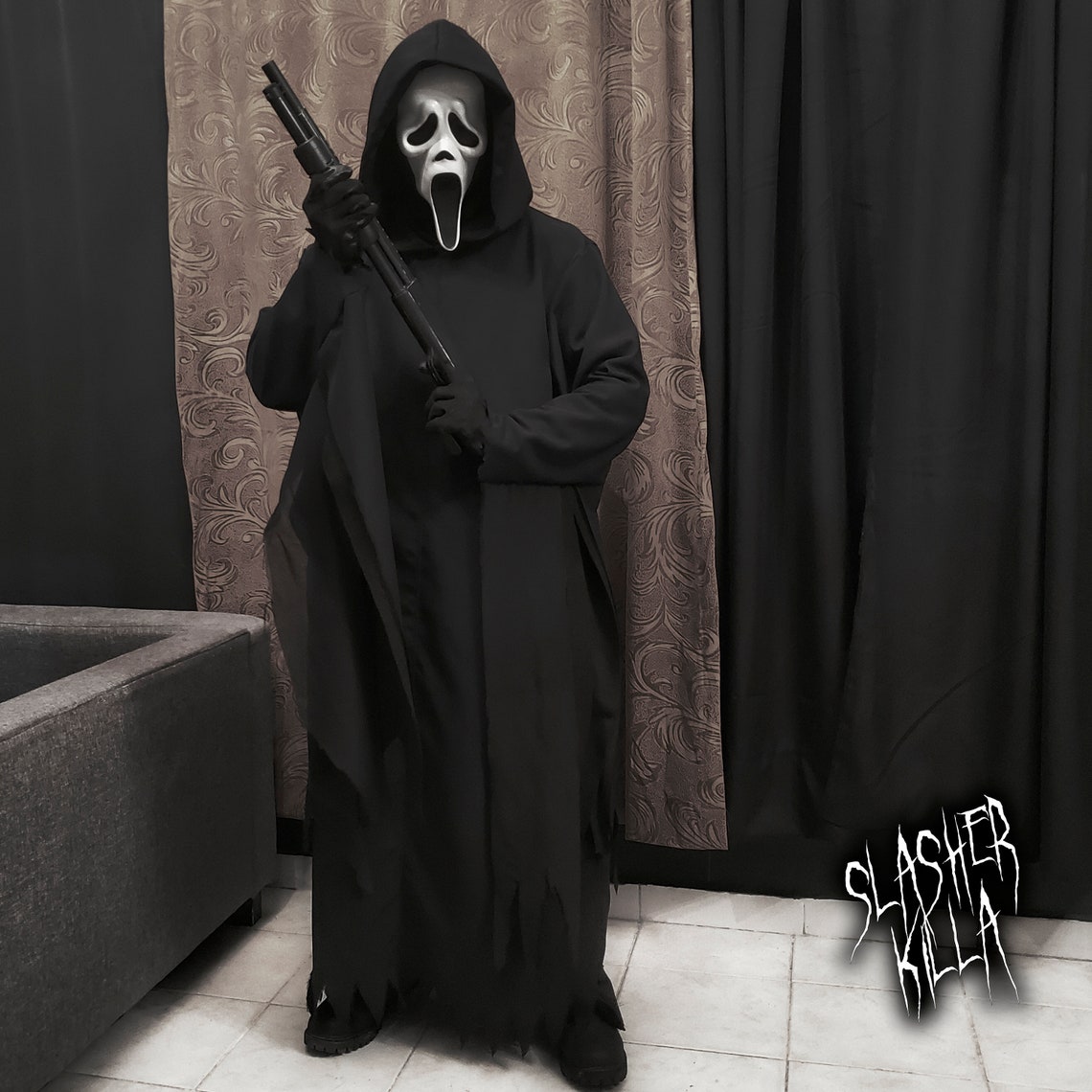 SCREAM 6 Robe Ghostface High Quality Costume Etsy