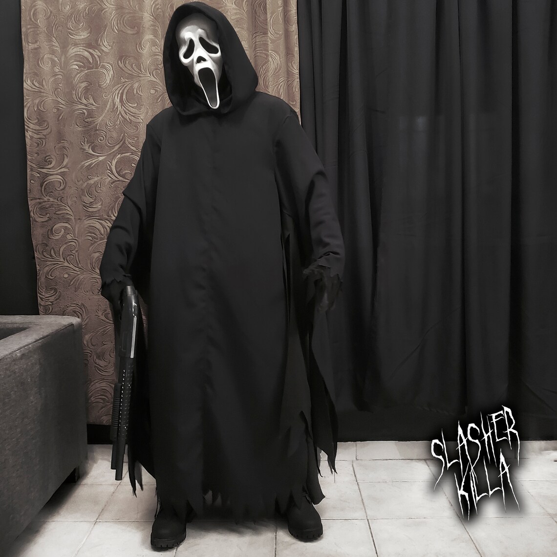 SCREAM 6 Robe Ghostface High Quality Costume Etsy