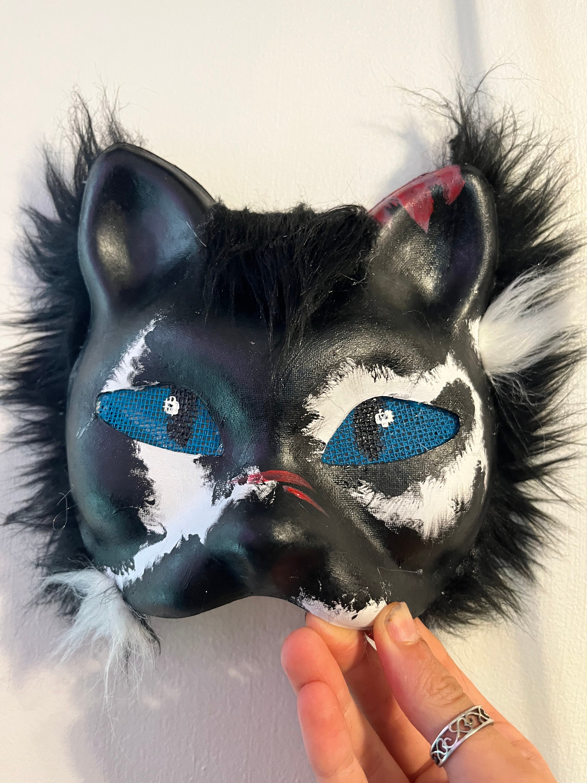 Tutorial on customs ears for therian masks! #quadrobics #therian