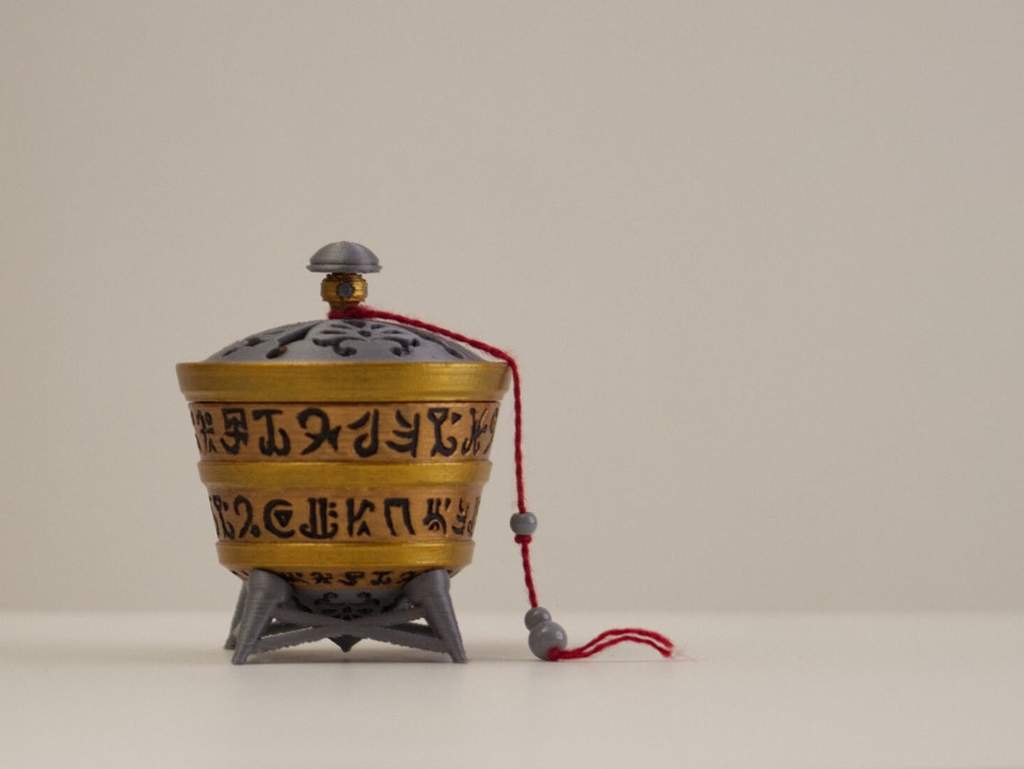 Dice Box Sensei's Divining Top STL Files Etsy