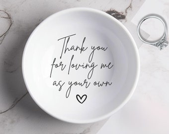 Bonus Mom Jewelry Dish Bonus Mom Gift Step Mom Birthday Gift Step Mom Ring Dish Thank You Mom Gifts Step Mom Gift Mothers Day Gift