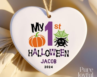 Baby First Halloween Ornament - My First Halloween Gift - Baby Halloween Gift - Halloween Baby Gift - Baby 1st Halloween - Gift for Baby