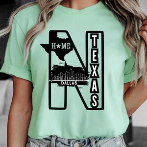 North Texas Home Unisex Soft style T-Shirt, Dallas Gift, Graphic Tee, Texas Pride Apparel, Casual Wear, Travel Souvenir, Born in North Texas