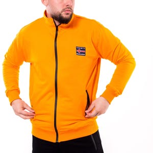 Unisex Neon Yellow Lime Dynamic Tech Track Suit Zip up Unisex Neon Yellow Lime Dynamic Tech Track Suit Zip up
