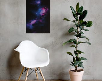 Poster Nebelfleck | Luster Fotopapier | Weltraum Wand-Kunst-Dekor