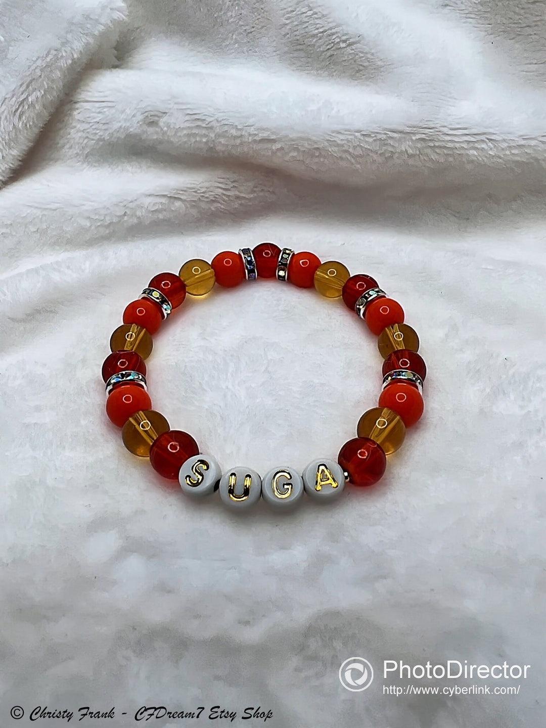 Yoongi Bead Bracelet Etsy