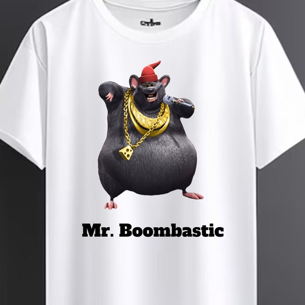 Biggie Cheese | Mr.Boombastic | Funny Meme T-Shirt | Oddly Specific Shirt | Weird Shirt