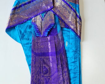 Bharathnatyam disfraz confeccionado