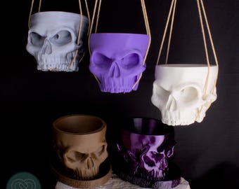 Grim Weeper - Crying Skull Planter