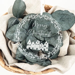 Christmas tree decorations | Acrylic | Merry Christmas | Gift tags