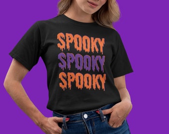 Spooky Halloween Grafik T-Shirt Spooky Season Shirt