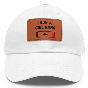 Funny Dad Hat Leather patch for Fathers Day for dad, Personalized Birthday gift for dad, Baby shower Gift for new dad, Mom Dad Matching Cap