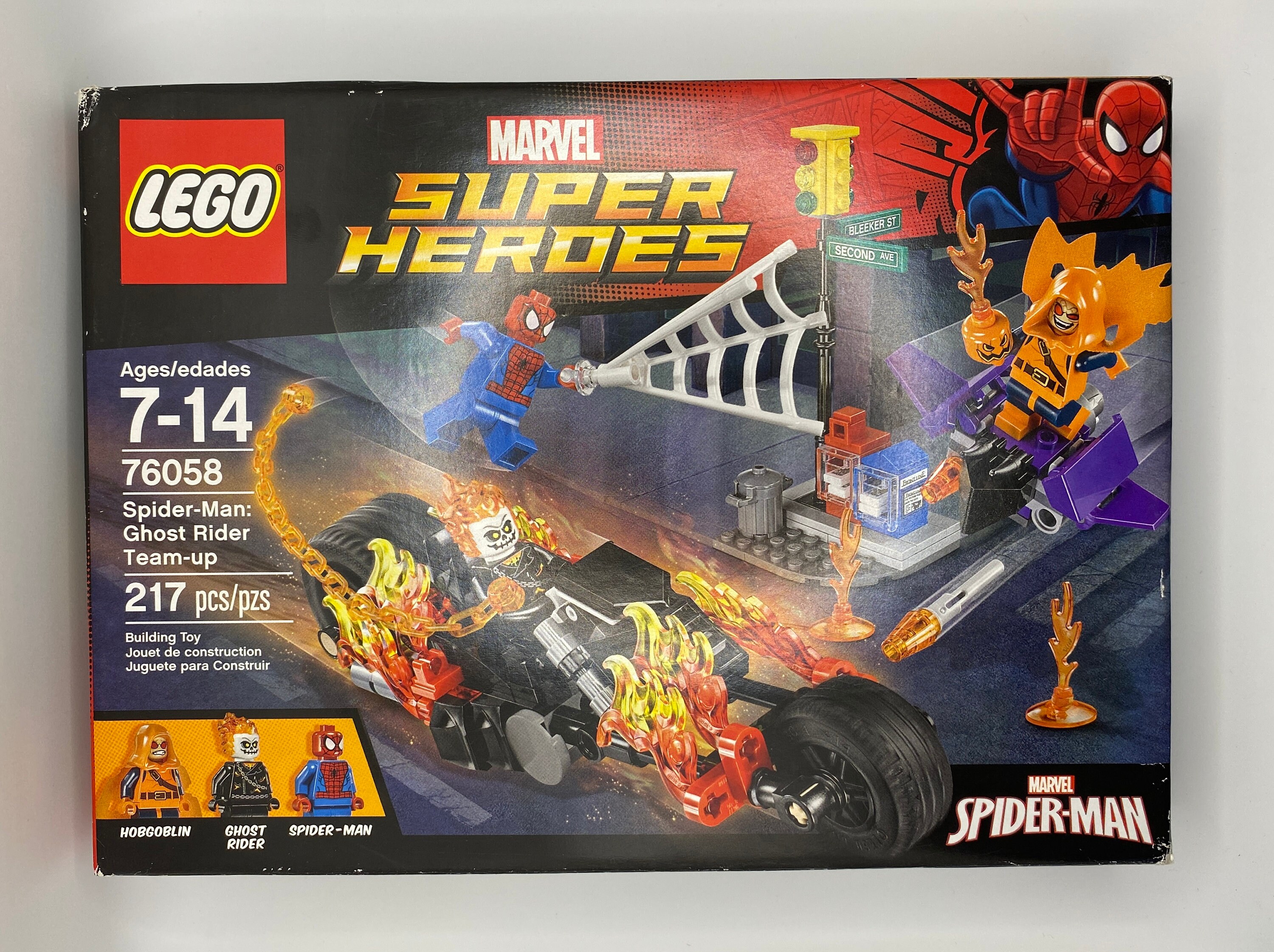 Lego spiderman and ghost rider team up sale