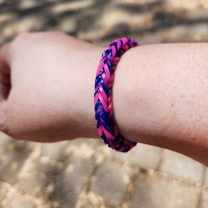 Loom Bracelet - Groovy Tie Dye Pattern - TD_002