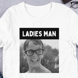 Koszulka męska Squints Ladies, koszulka z hołdem dla Sandlot, koszulka vintage, zabawna koszulka, koszulka graficzna, koszulka Squints, koszulka Classic Movie