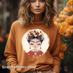 Ready to Press Pretty Latina DTF Transfer, Ready to press, Heat Press, Latina Shirt, Mexican History Transfer, Direct To Film, Gold dtf
