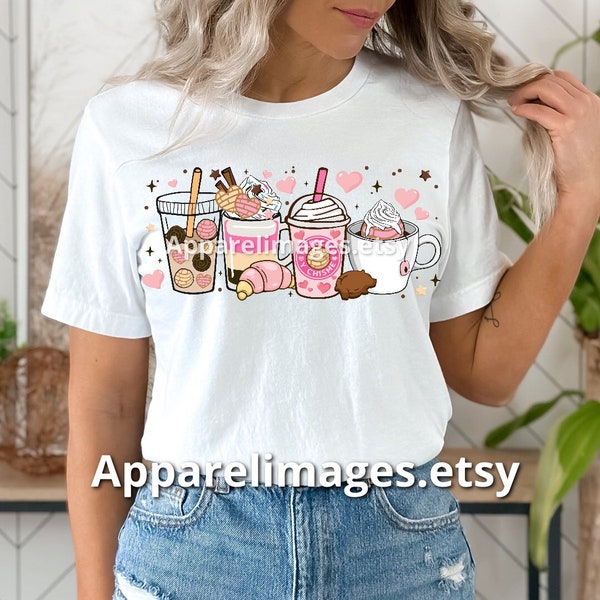 Ready to Press Cafecito y Chisme DTF, Coffee Transfer, Coffee Lovers Shirt, Cups, Cute Apparel, Perfect for all Shops, Heat Press