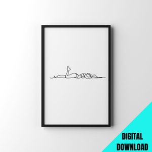 Digital Download Art, Wall Art, Printable Art, Digital Art, Digital Print, Downloadable Art, Digital Download Wall Decor, Woman, Adult Art