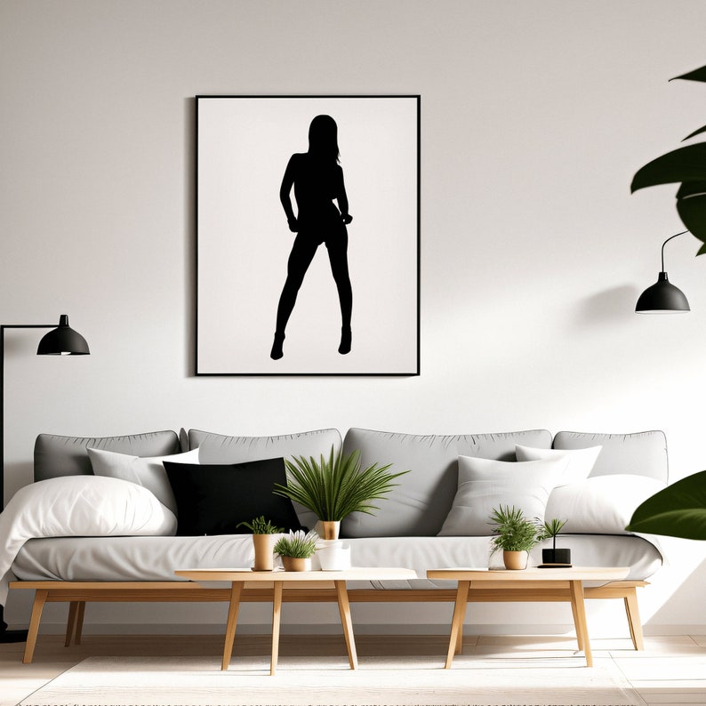 Woman Digital Download, Adult Wall Art, Printable Art, Digital Print