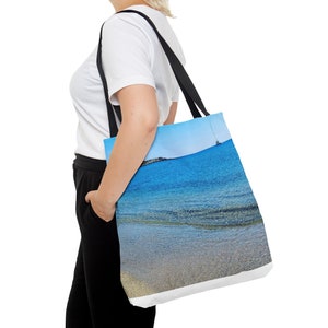 Tote Bag (AOP) #bag#fashion#etsy#rhodes#greece#beach#summer#original#art#artwork#totebag#fashion#trend#bencaudillstudios#etsyad