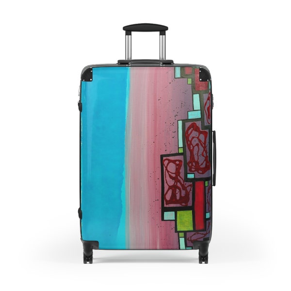 Suitcase #bencaudillstudios#original#art#artist#travel#suitcase#etsy#etsyseller#shop#sale#internaional#vacation#trip#airline#fashion#trend