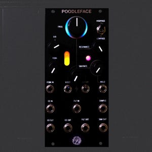 Poodleface - Filter - Overdrive - Sample & Hold - Decimator - Matte Black Edition - Eurorack