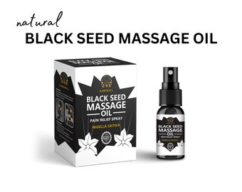 Natural Black Seed Massage Oil