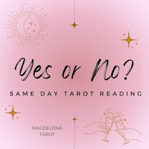 Same Day TAROT READING! - Ask a Yes or No Question and Get Psychic Answers.
