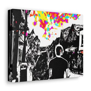 Street Couple Canvas Gallery Wraps
