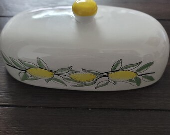 REPLACEMENT LID ...for Arlington Design Lemon Butter Dish - see description