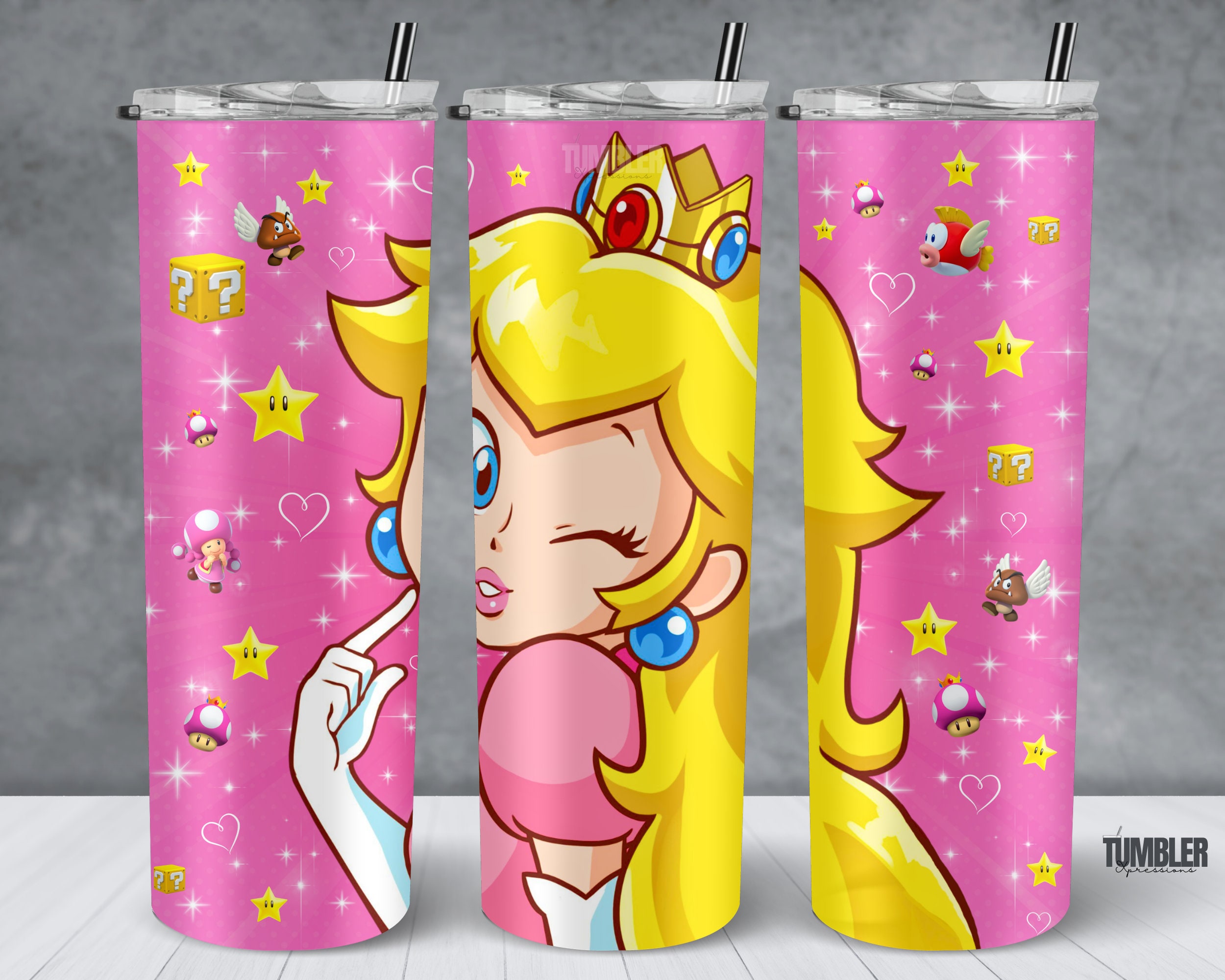 Mermaid Tumbler – Peach Resin Designs