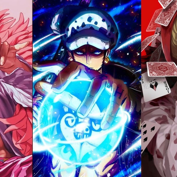 Doflamingo Playmat Etsy