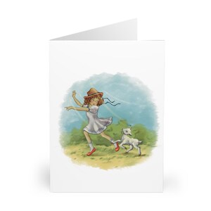 Mary's Little Lamb Grußkarten (3) - (5 Pack)
