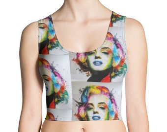marilyn monroe spandex tank top