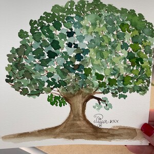 Original Watercolor Painting - The Tree of My Dreams