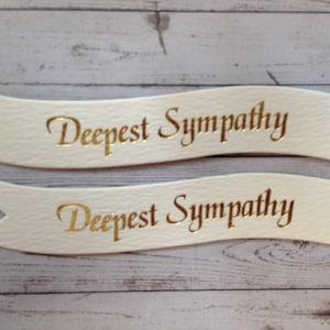10 folierte die cut Banner, aufrichtiges Mitgefühl, Verzierungen zur Kartenherstellung, Kartenherstellungszubehör, zum Selbermachen handgemachte Karten, Scrapbooking