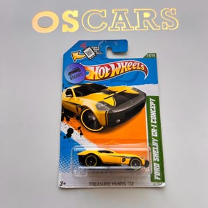 Ford Shelby GR-1 Concept, Regular Treasure Hunt, rare diecast collectible toy car, model replica! Great gift for men and boy or a  girl!